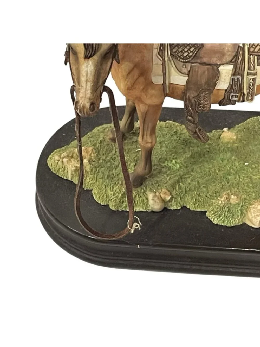 San Francisco Music Box Company Horse Figurine Bonanza Theme Song Western 1992